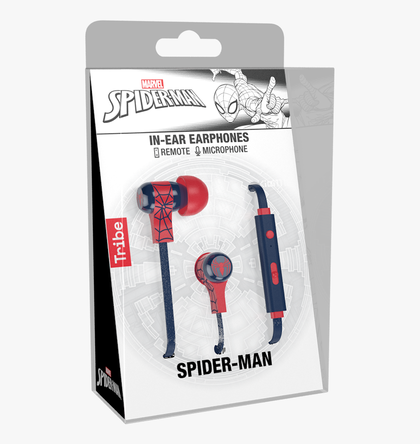Earphone Swing Wired Marvel Spiderman, HD Png Download