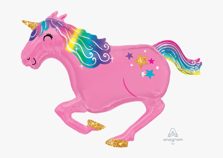 Pink Unicorn Png, Transparent Png