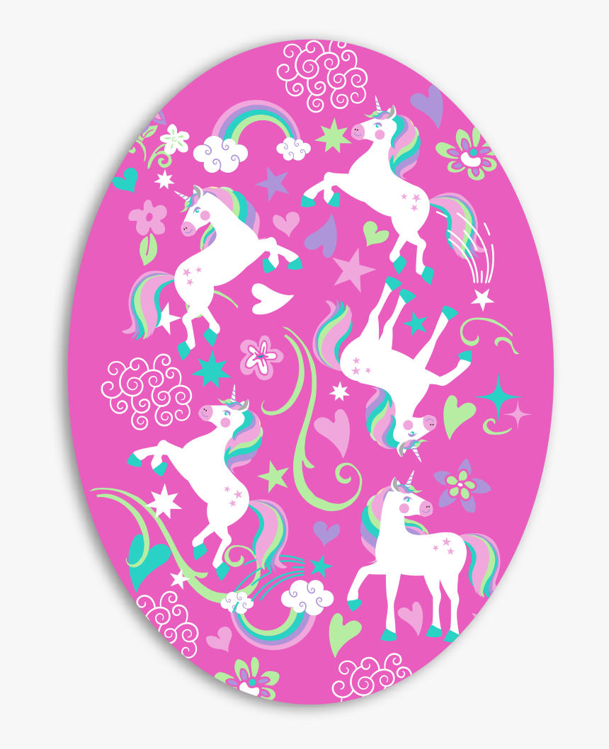 Pillow Pets Colorful Pink Unicorn Sleeptime Lite Light, HD Png Download