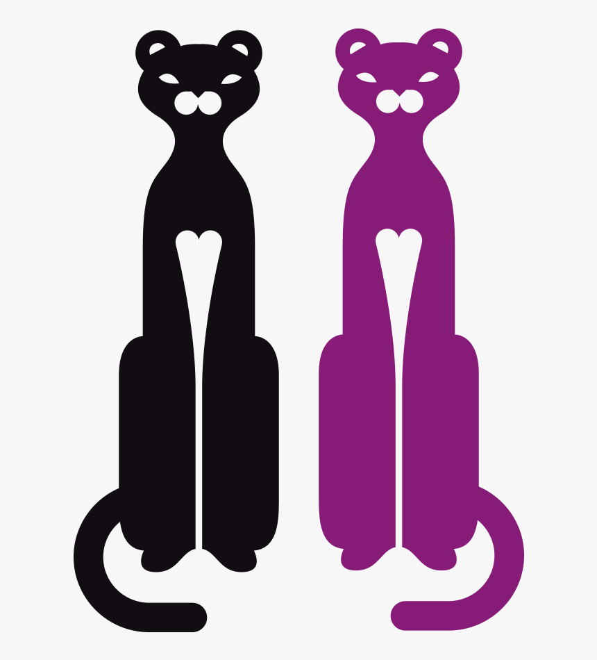 Cat Tattoo Flash Animal Pet, HD Png Download