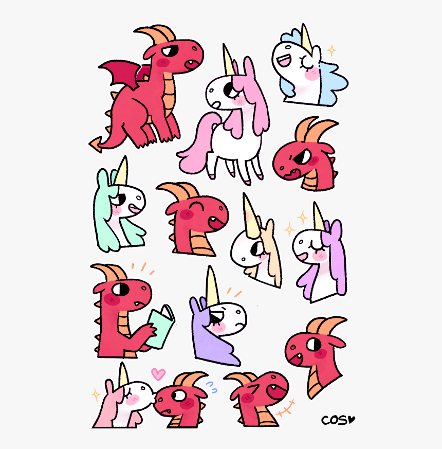 Pink Unicorn Png, Transparent Png