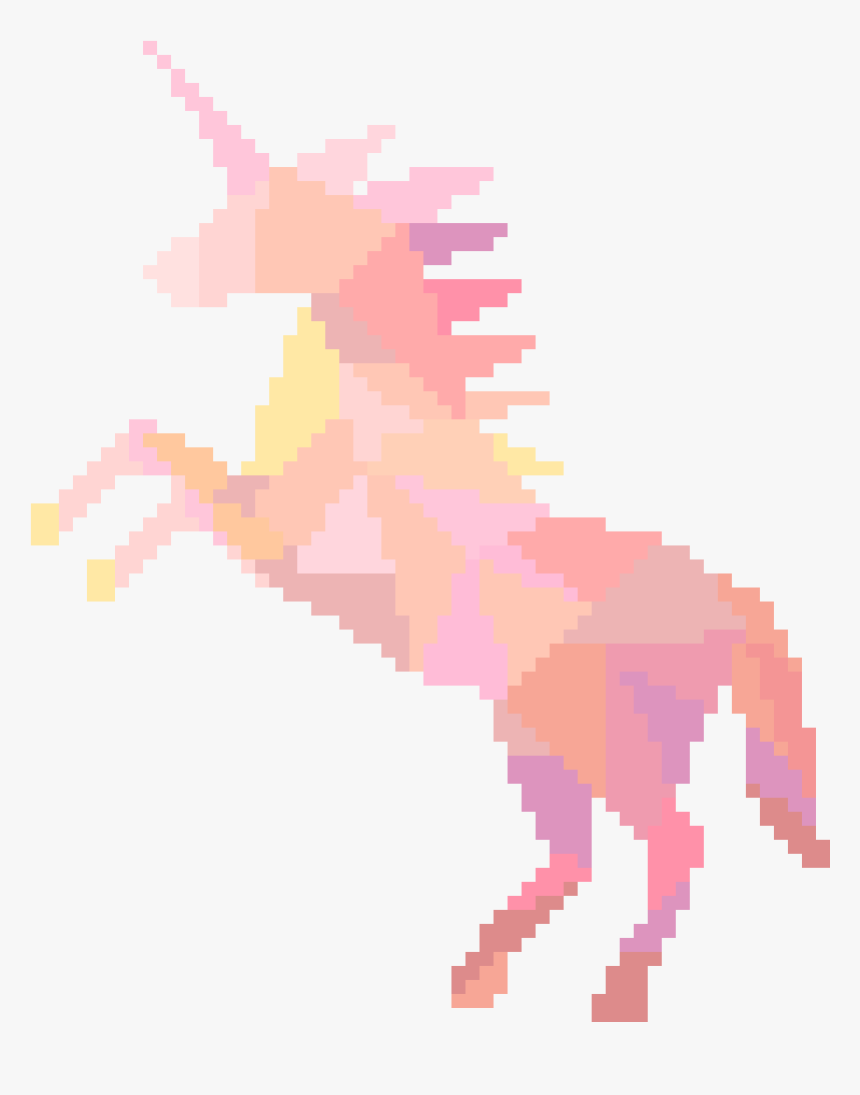 Pink Unicorn Cross Stitch Pattern, Embroidery, Unicorn, HD Png Download