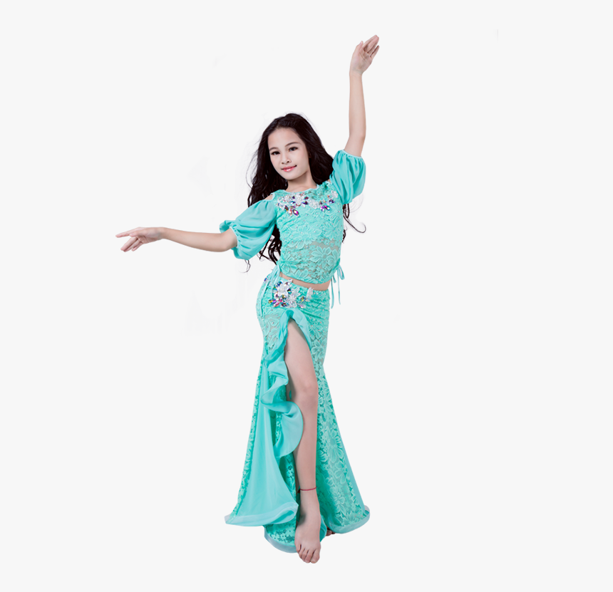 Rt312 Wuchieal Professional Kids Belly Dance Costume, HD Png Download