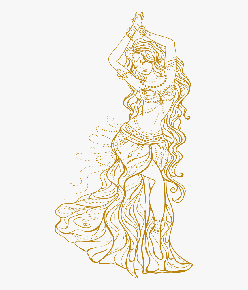 Transparent Belly Dance Clipart, HD Png Download