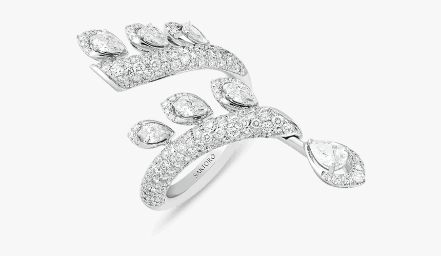 Sartoro Gaia Bloom Ring Gbloom-r4wg - Locket, HD Png Download