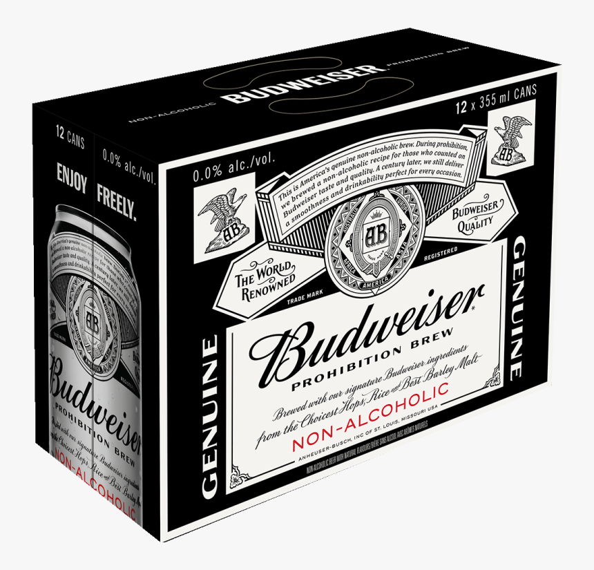 Budweiser Prohibition Brew, HD Png Download
