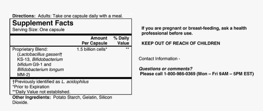 Nutrition Facts, HD Png Download