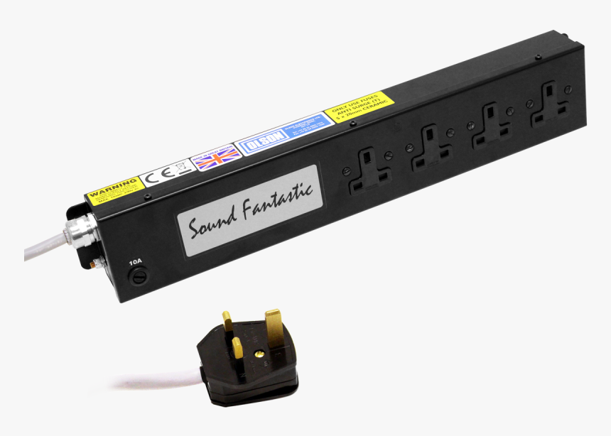 Sound Fantastic 4 Way 13a Unswitched Socket Rfi Filtered - Electrical Connector, HD Png Download