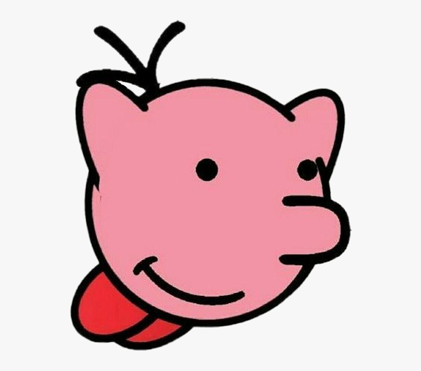 #kirby #greg #pink #kirbyfanart #nothing #xd #idontknow - Greg Heffley Kirby, HD Png Download