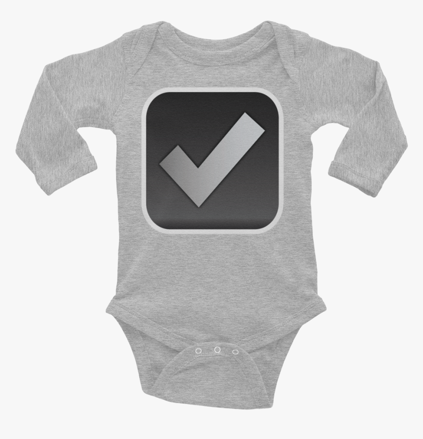 Emoji Baby Long Sleeve One Piece - Inbound Marketing T Shirts, HD Png Download