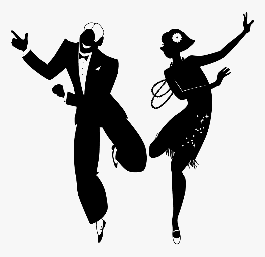 Index Of - 1920s Dancing Silhouette, HD Png Download