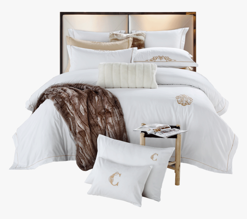 The Luxury Hotel Use 100% Cotton 4pcs Comforter Bedding, HD Png Download