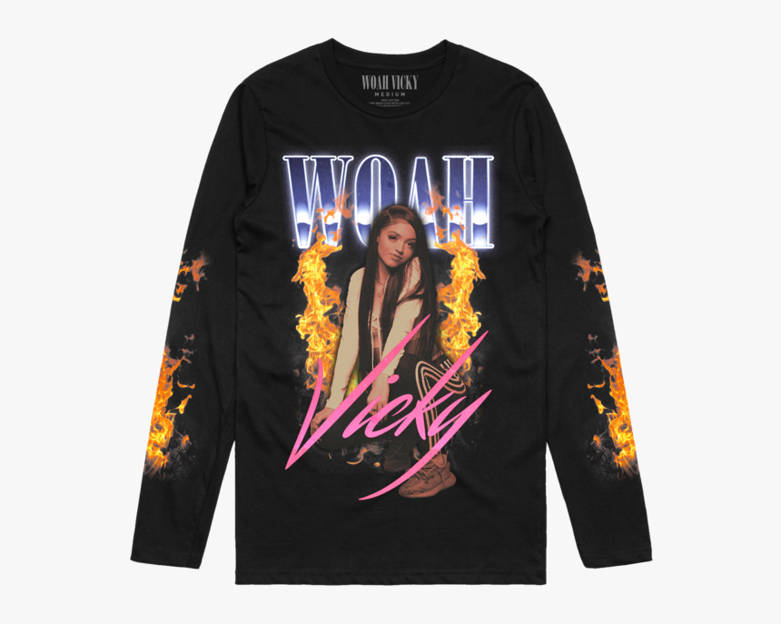 Long-sleeved T-shirt, HD Png Download