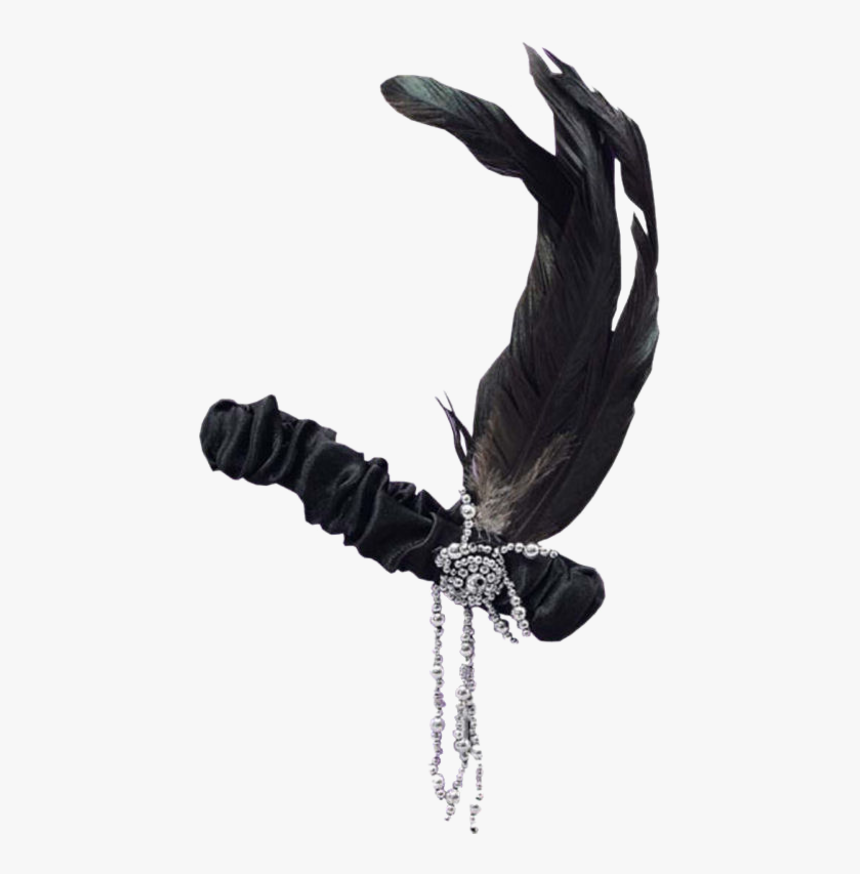 1920s Flapper Glove Headband Costume Party - 1920's Headband Png, Transparent Png