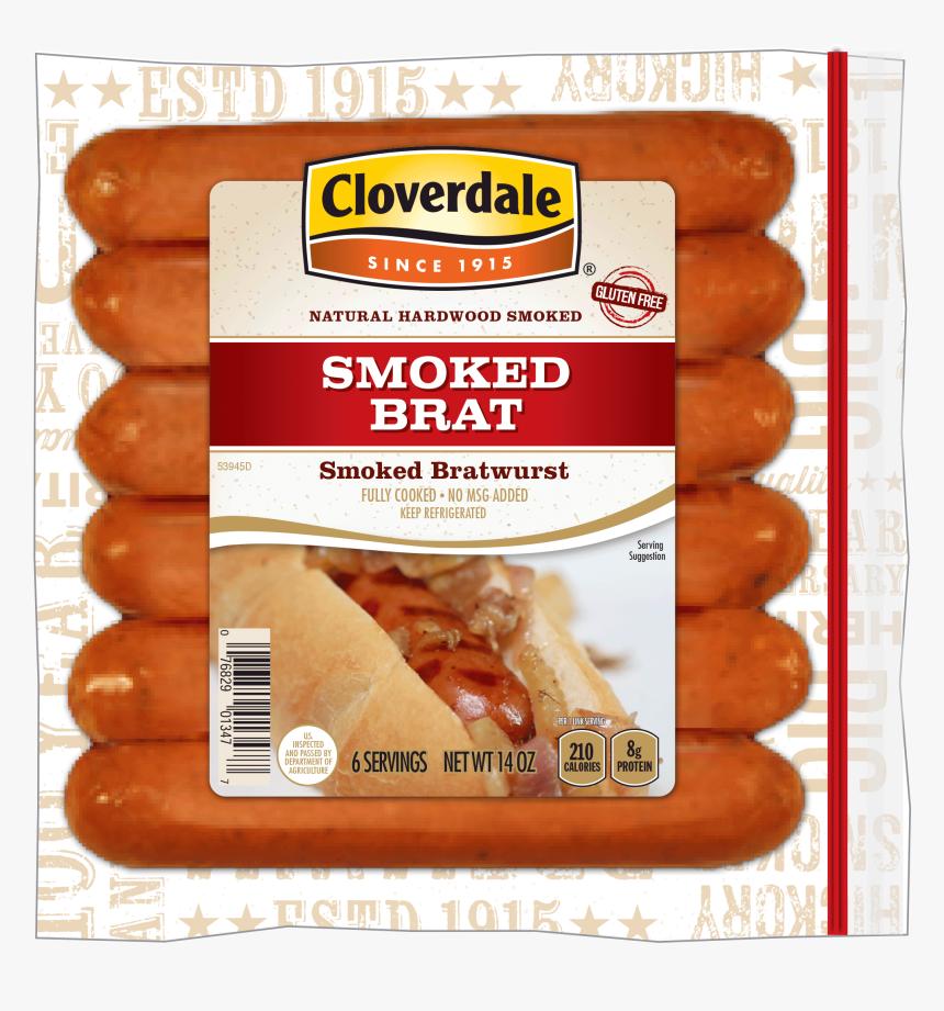 Polish Kielbasa Sausage Package Back, HD Png Download