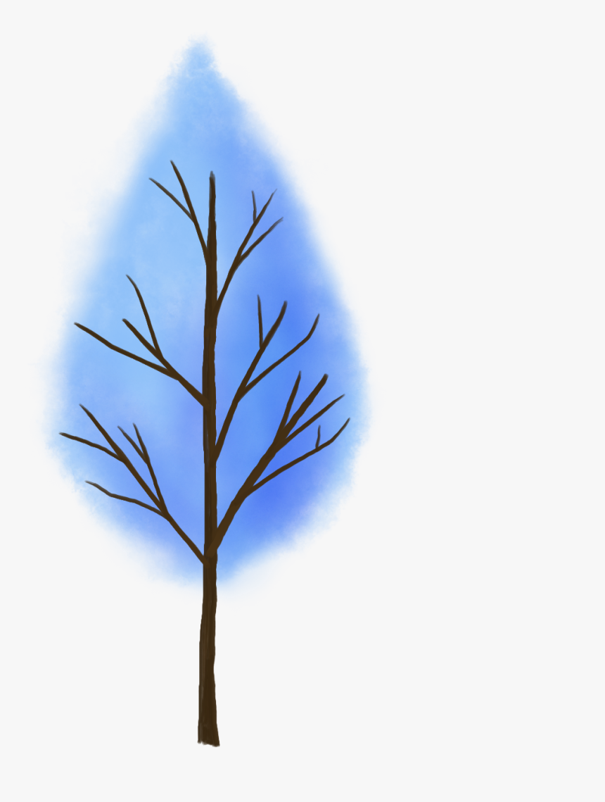 Decorative Elements Fresh Hand Drawn Plants Winter - Illustration, HD Png Download