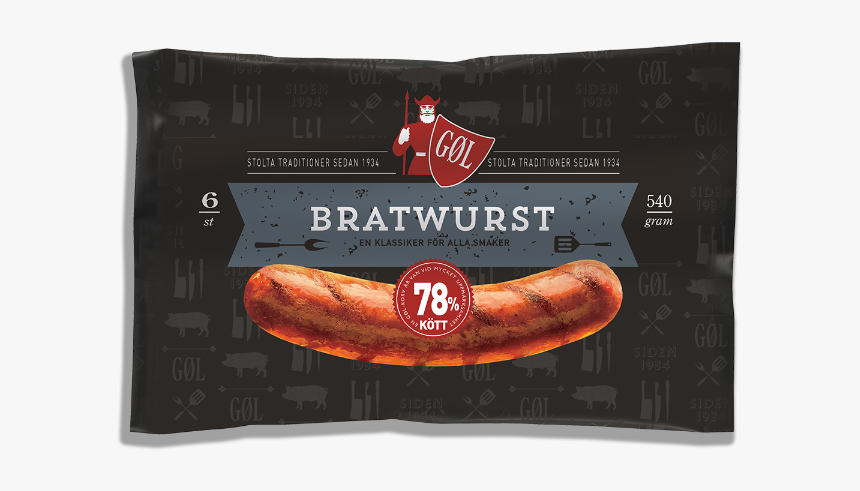 Bratwurst - Göl Korv, HD Png Download