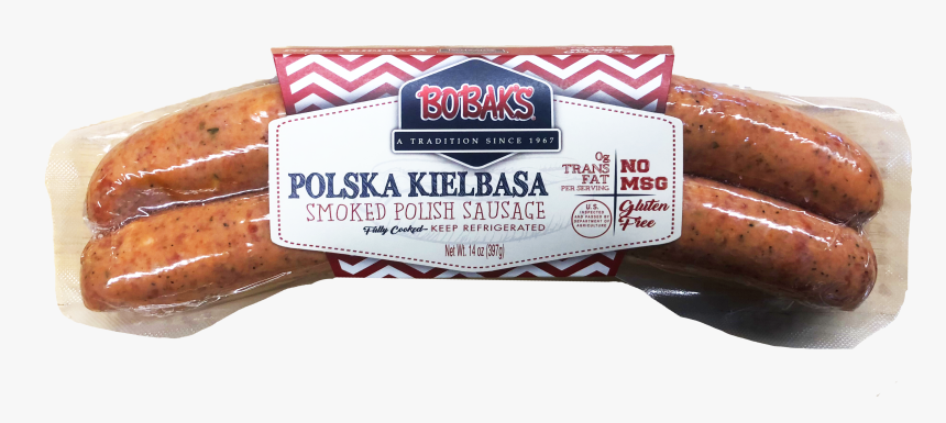 22101 Smoked Polish Sausage - Bobak's Smoked Polish Sausage, HD Png Download