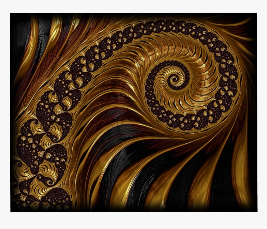 #sticker #stickers #gold #schnecke #slug #snail #scroll - Photo Caption, HD Png Download