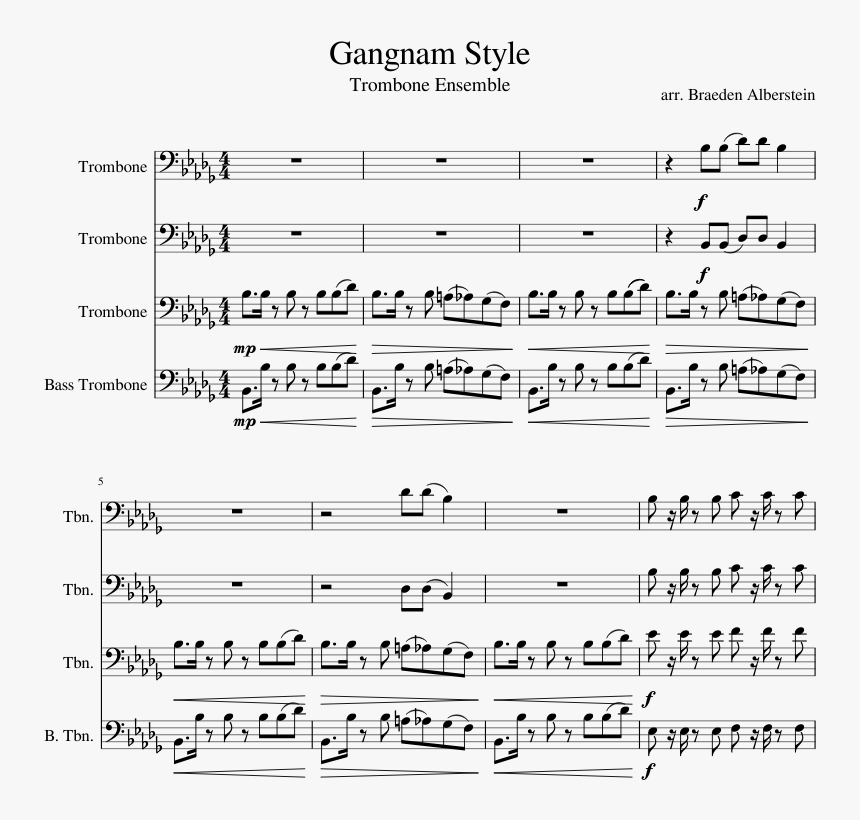 Gods Plan Trombone, HD Png Download