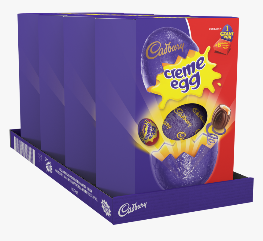 Creme Egg Giant Egg 495g - Cadburys Creme Egg Easter Egg, HD Png Download