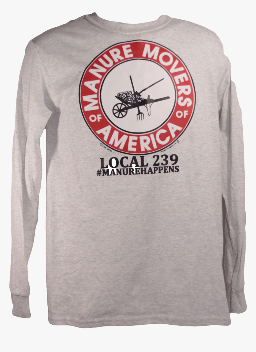 Long-sleeved T-shirt, HD Png Download