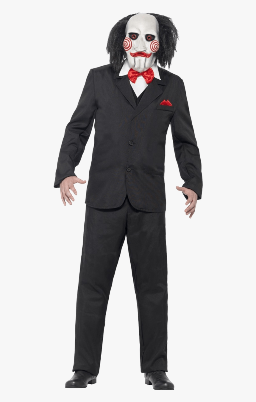 Adult Saw Jigsaw Costume - Jigsaw Costume, HD Png Download