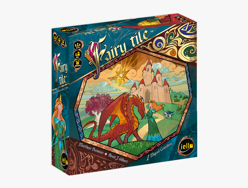 Fairy Tile Board Game Iello, HD Png Download