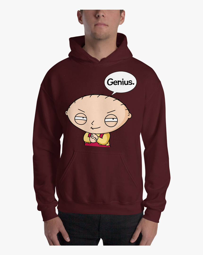 Stewart “stewie” Gilligan Griffin “genius” A Griffin - Hoodie, HD Png Download