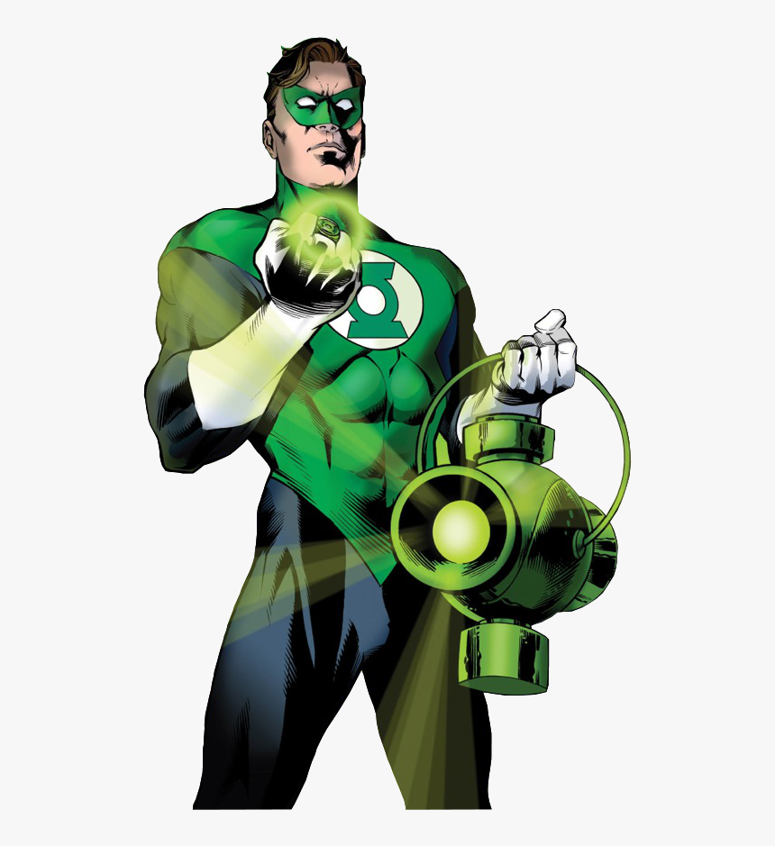 Versus Compendium Wiki - Green Lantern Holding Lantern, HD Png Download