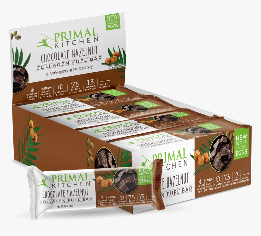 Primal Kitchen Chocolate Hazelnut Bars, HD Png Download