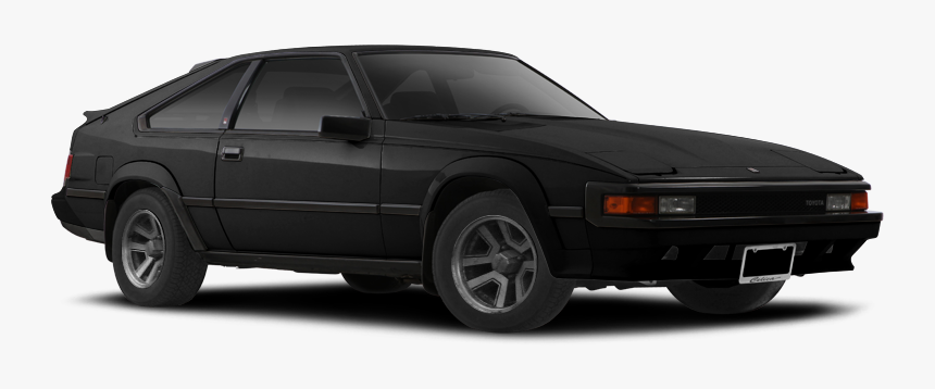 1997 Honda Crx Del Sol Black, HD Png Download