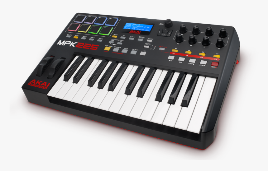 Akai Mpk225 Main - Akai Mpk225, HD Png Download