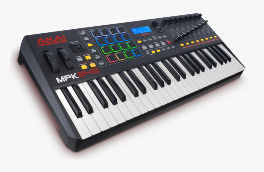 Akai Mpk249 - Akai Keyboard 249, HD Png Download
