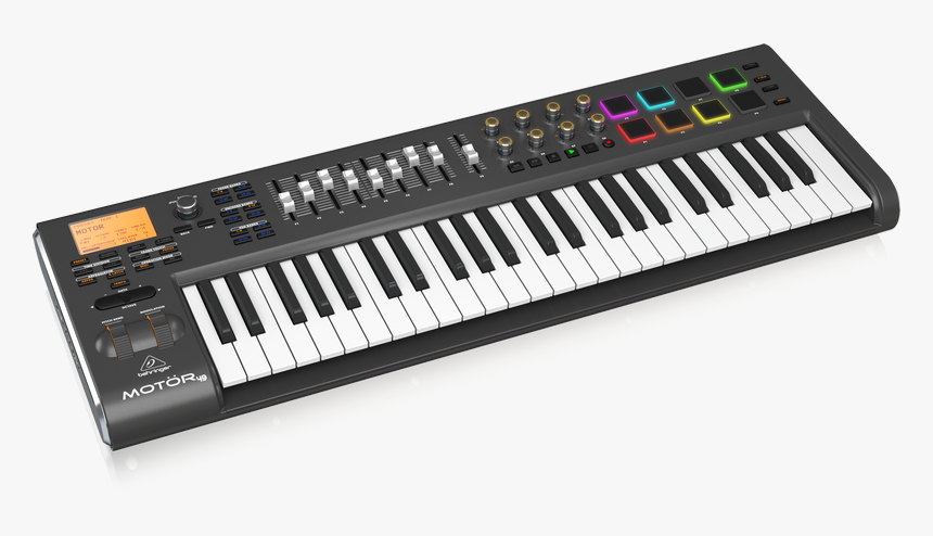 Behringer Motor 49 49-key Usb/midi Master Controller - Technics Kn5000, HD Png Download