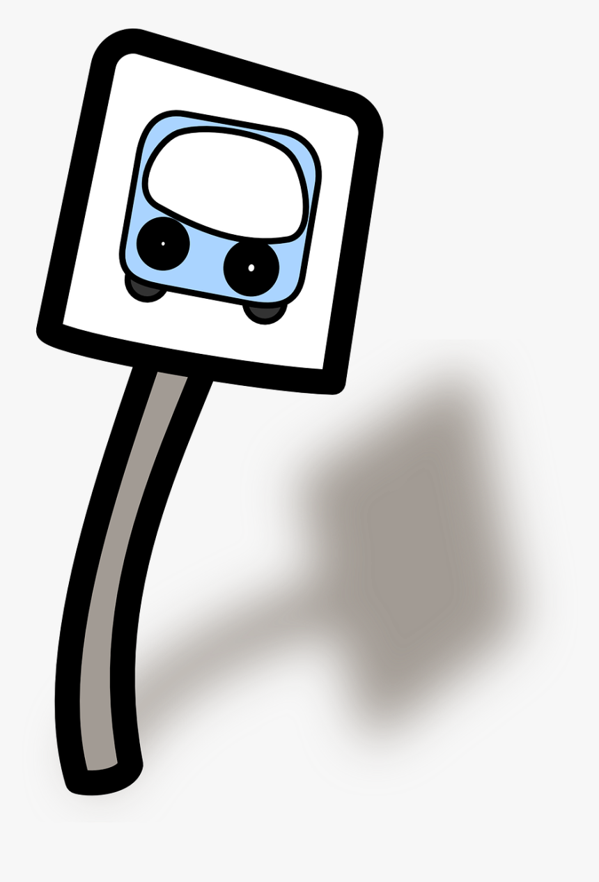 Bus Stop Sign Clipart, HD Png Download