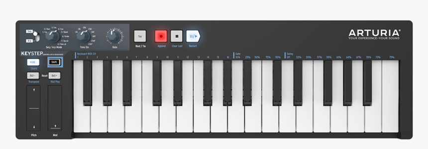 Arturia Keystep Black Edition, HD Png Download