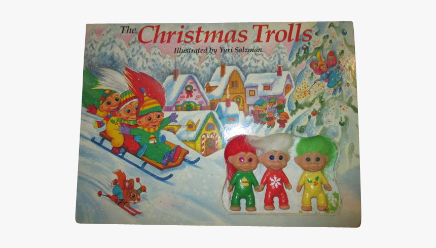 Christmas Trolls Book, HD Png Download