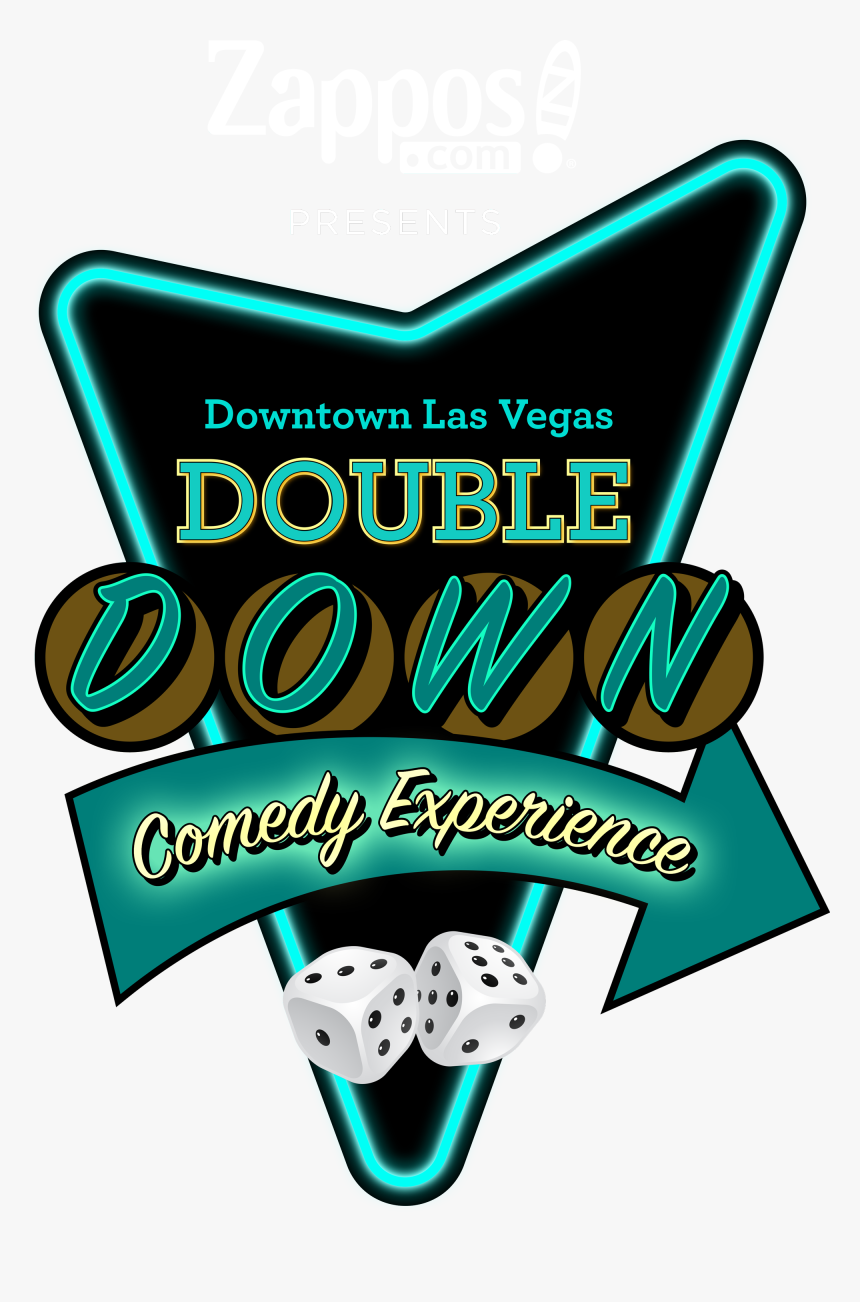 Dowble Down Comedy Logo - Graphic Design, HD Png Download