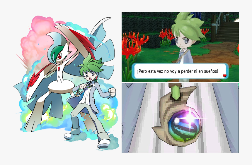 Blasco Y Mega Gallade Pokemon Wally Mega Gallade Hd Png Download Transparent Png Image Pngitem