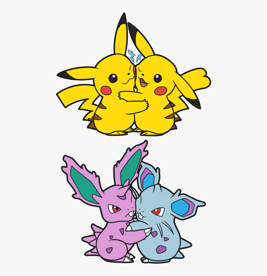 Casais Pokémon, HD Png Download