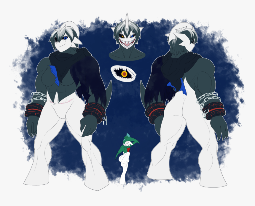 Transparent Gallade Png - Muscular Gallade, Png Download