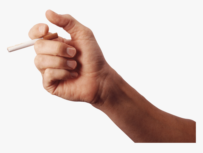 Download Free Png Transparent - Cigarette In Hand Png, Png Download