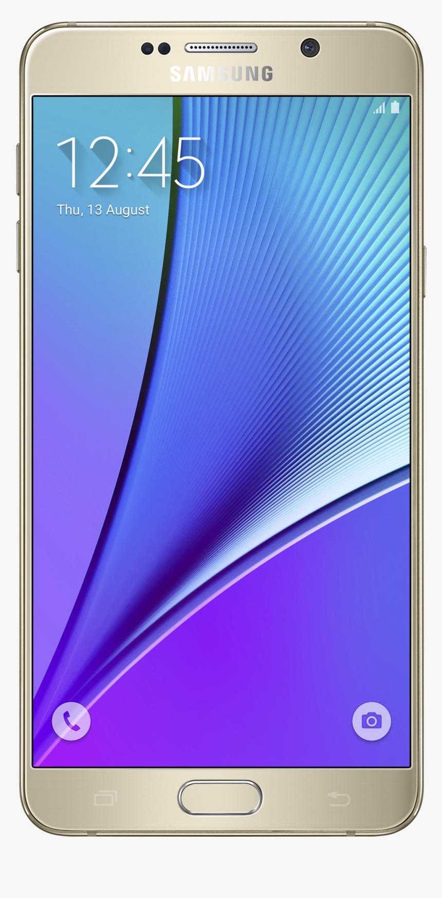 Galaxy Note5 Gold - Samsung Galaxy S5 2017, HD Png Download