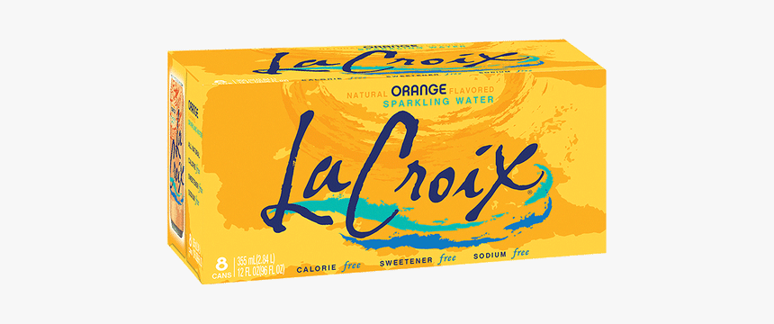 Lacroix Sparkling Orange - La Croix Pure, HD Png Download