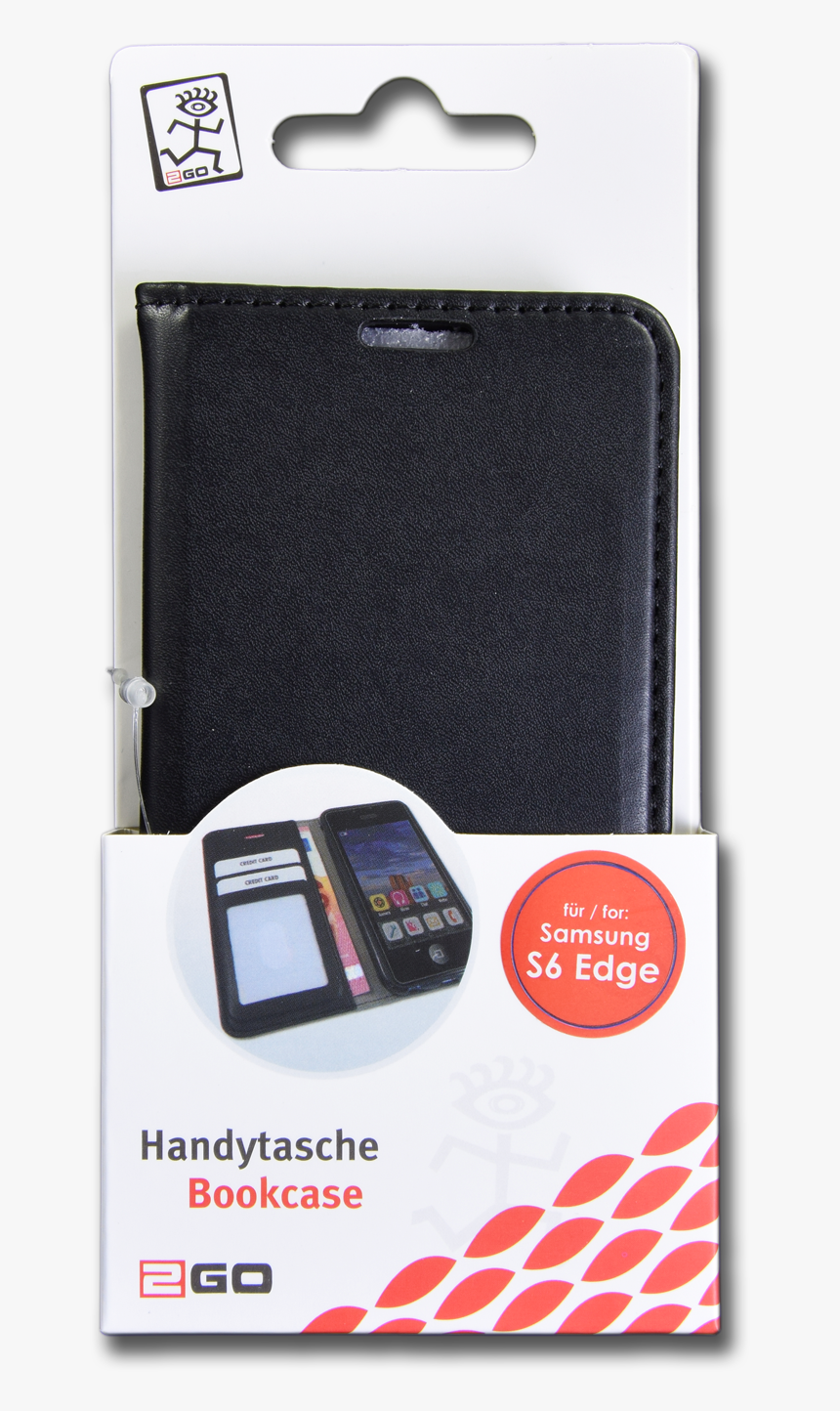 2go Book-case Business For Samsung Galaxy S6 Edge Leather - Battery Charger, HD Png Download