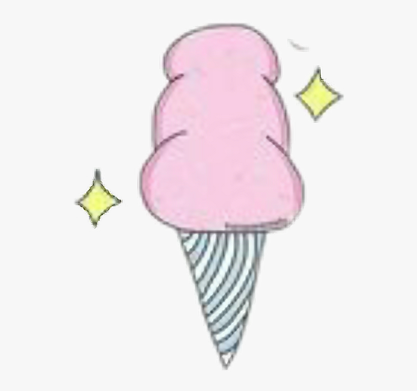 Cotton Candy Clipart Tumblr Transparent - Cotton Candy Tumblr Clipart, HD Png Download