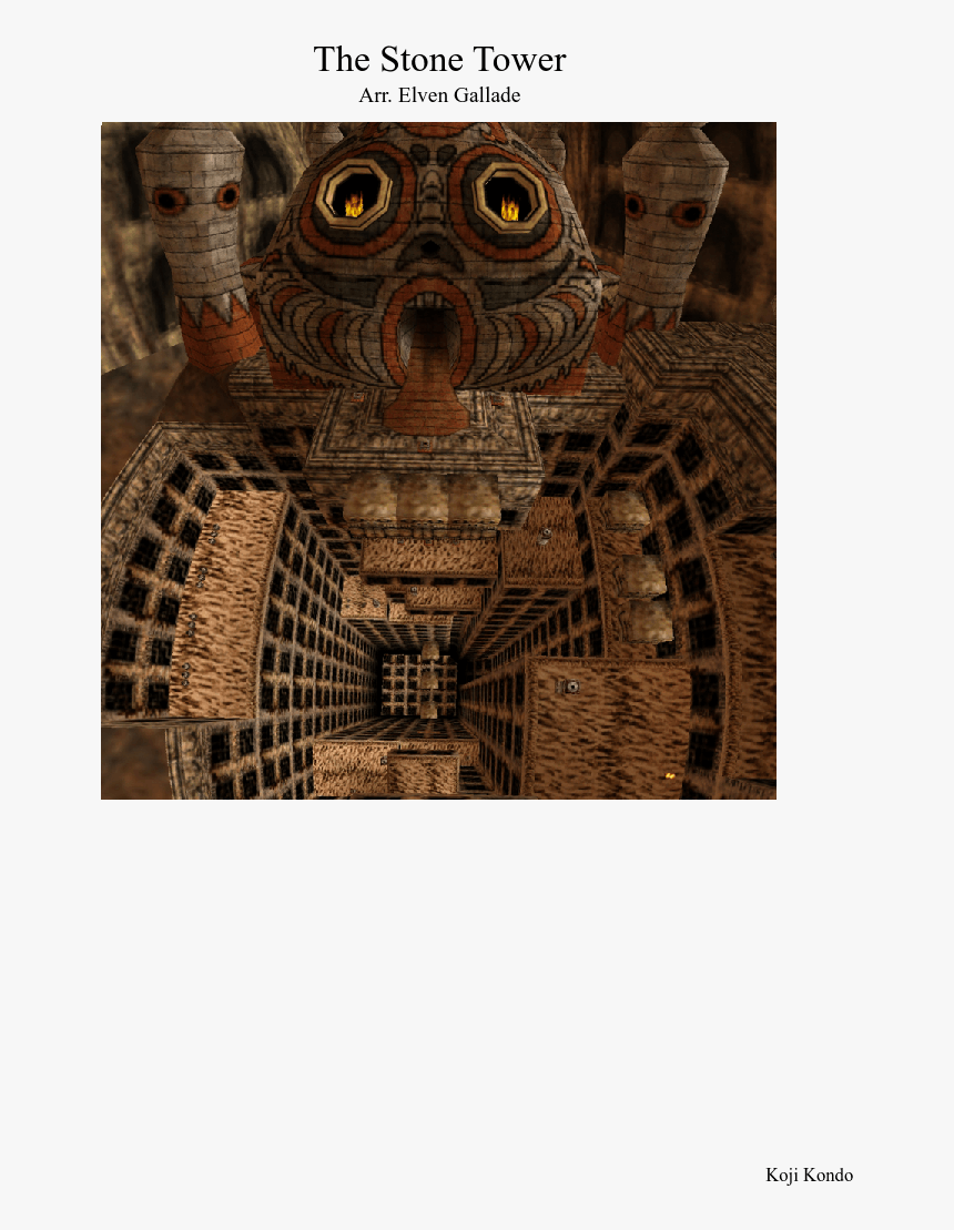 Legend Of Zelda Stone Tower, HD Png Download