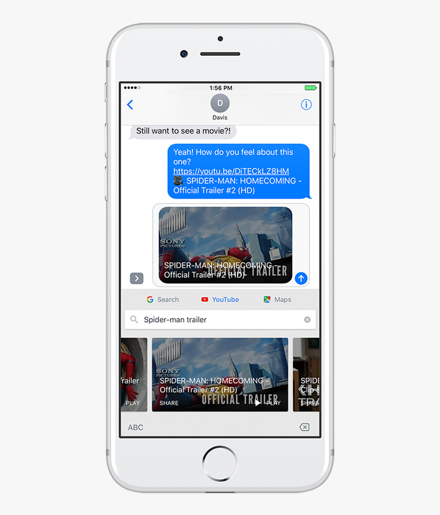 Phone - 3 - Width-819 - Gboard On Ios, HD Png Download