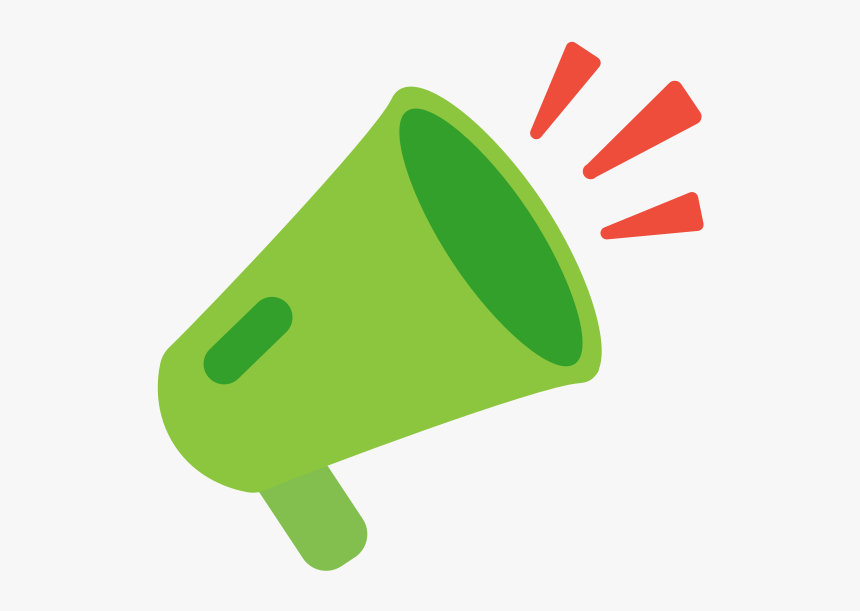 Megaphone Emoji, HD Png Download